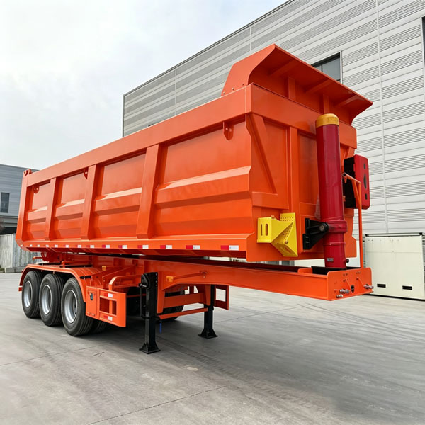 rear tipper trailer.
