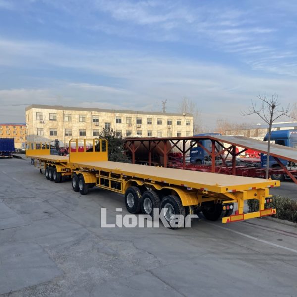 Super Link Flatbed Semi Trailer for Sale