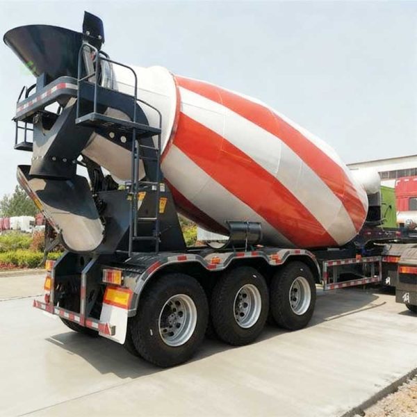 3 AxIe Concrete Mixer Trailer for Sale