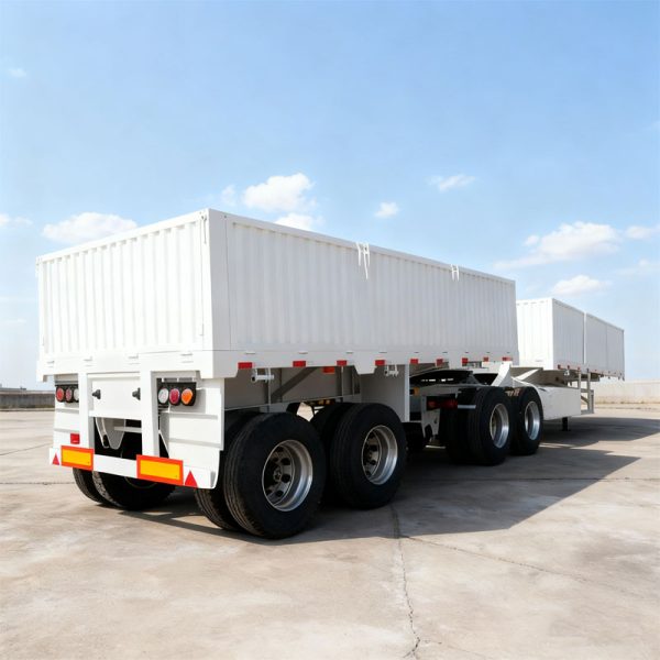 2 Axle Superlink Side Tipper Semi Trailer