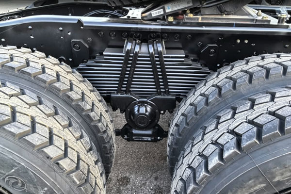 axle configuration of 100 ton low bed trailer