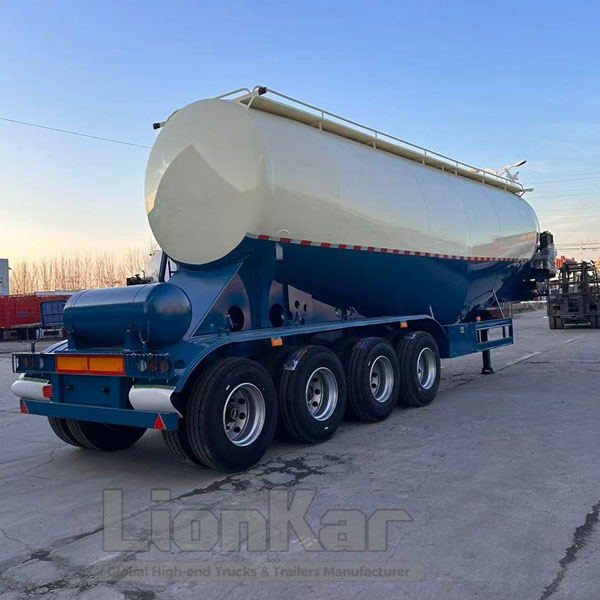 4 axle cement bulker trailer