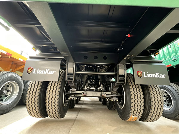 fence semi trailer front bottom