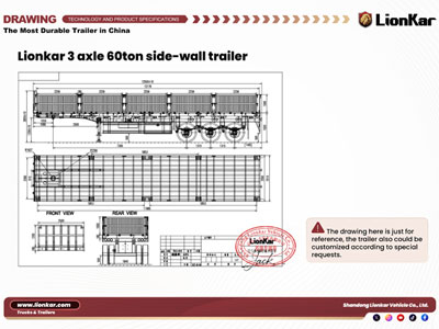 semi trucks drawing