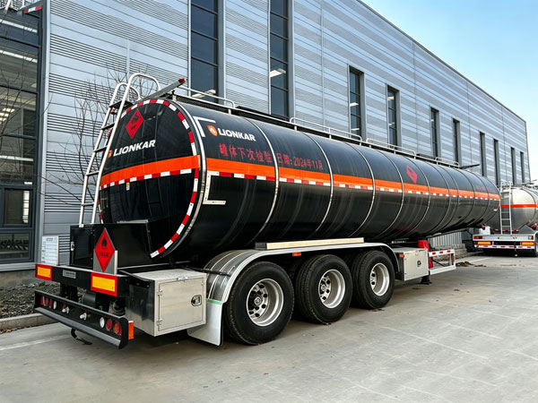 3 axle bitumen tanker trailer