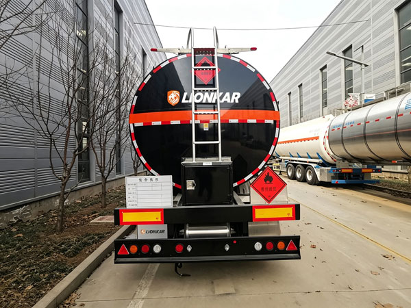 3 axle bitumen tanker trailer