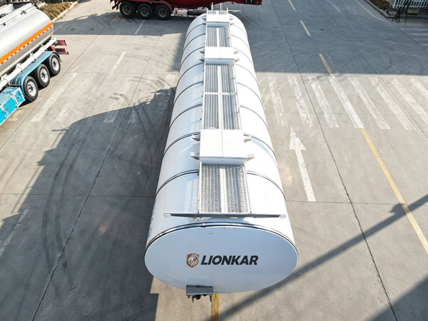 3 axle stainless steel tanker trailer